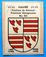 Hainaut N050 Havré Timbre Vignette 1930 Café Hag Armoiries Blason écu TBE - Té & Café