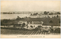 33 CUBZAC-LES-PONTS. Pont Du Chemin De Fer Et Vignes - Cubzac-les-Ponts