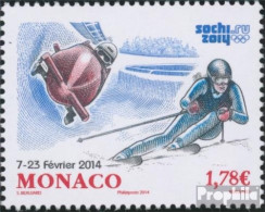 Monaco 3169 (kompl.Ausg.) Postfrisch 2014 Olympische Winterspiele - Nuovi
