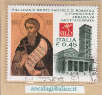 USATI ITALIA 2004 - Ref.0942A "SAN NILO, GROTTAFERRATA" 1 Val. - - 2001-10: Oblitérés