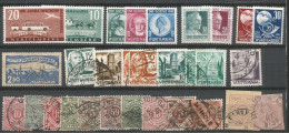 Germany French Zone Wurttemberg Small Lot MLH + Used + Old State + Express Big Fragment With Some Uncommon Values - Altri & Non Classificati