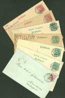 BONN 1887-1919 SIEBEN Stück GANZSACHEN Alle Mit Div Orts-o Bonn Heimatbelege > Bremen/3x Kolberg/Leipzig/Köln - Cartes Postales