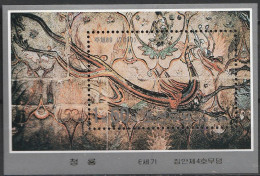 Noord Korea 2000, Postfris MNH, Wall Paintings In Tombs Of The Koguryo Period - Corée Du Nord