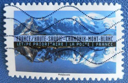 1362 France 2017 Oblitéré Autoadhésif Chamonix Mont-Blanc Haute Savoie - Otros & Sin Clasificación