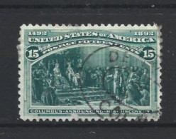 USA 1893 400th Anniv. Discovery Of America Y.T. 89 (0) - Gebruikt