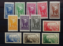 04 - 24 -  Madagascar N° 214 à 225 **  - MNH - Série Complète - Unused Stamps