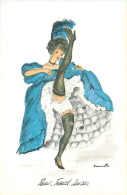 ILLUSTRATEUR JANICOTTE FRENCH CANCAN N°7 - Sonstige & Ohne Zuordnung