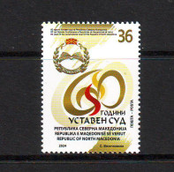 NORTH MACEDONIA 2024 60 Years Of The Constitutional Court MNH - Nordmazedonien