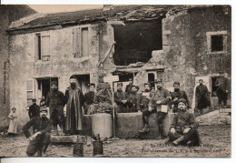 Carte Postale Ancienne Sainte Geneviève - Bombardement Des 5, 6, 7, 8 Septembre 1914 - Militaires - Otros & Sin Clasificación
