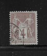 FRANCE  ( FR1 - 201 )   1877  N° YVERT ET TELLIER  N°  88 - 1876-1898 Sage (Tipo II)