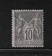 FRANCE  ( FR1 - 202 )   1877  N° YVERT ET TELLIER  N°  89 - 1876-1898 Sage (Tipo II)