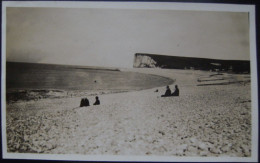 Photo Originale 76 Veulettes-sur-Mer - La Plage De Galets En 1931 - Vue D'ensemble De La Côte   A Voir ! - Andere & Zonder Classificatie