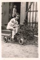 Jeux & Jouets * Enfant Vélo Ancien Cycle * Tricycle Jeu Jouet * Photo Ancienne 9x6cm - Games & Toys