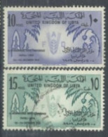 LIBYA.- 1955, INTERNATIONAL DATES CONFERENCE, TRIPOLI STAMPS SET OF 2, MLG & USED. - Libye