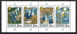 Sweden - 1986 - Yv 1381/84 - Expo Stockholmia'86, Poste Suède  - MNH - Ungebraucht