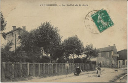VENISSIEUX --RHONE -LE BUFFET DE LA GARE - 1907 - Vénissieux