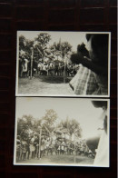 2 Photographies De Danse Tribale ( Saut) Prise à DOUALA ( CAMEROUN) En 1966. - Lieux
