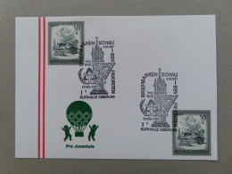 Österreich Pro Juventute - Mit Sonderstempel 4. 10. 1987 Kurhalle Oberlaa, Briefmarkenschau (Nr.712) - Other & Unclassified