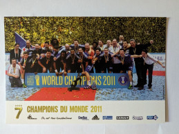 CP - Handball Champion Du Monde équipe De France 2011 - Handbal
