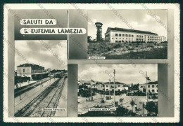 Catanzaro Santa Eufemia Lamezia Zuccherificio Stazione Foto FG Cartolina ZK1701 - Catanzaro