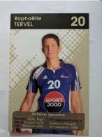 CP - Handball équipe De France  Féminine 2011 Raphaëlle Tervel - Pallamano