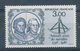 2428** Mesures D'Arcs De Méridien - Unused Stamps