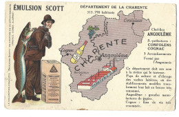 16  Charente  - Departement  Cognac - Angouleme -  Confolens - Emulsion Scott - Autres & Non Classés