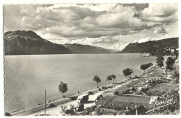 73/ CPSM -  La Route D'Aix Les BAins Et Le LAc Du Bourget - Aix Les Bains