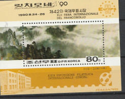 Noord Korea 1990, Postfris MNH, Summer At Chipson Peak; Painting - Korea, North