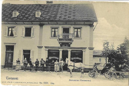 BE TAVANNES - EXCEPTIONNEL **RARE**- Restaurant  BERNASCONI - PERSONNAGE-CHEVAL -CARROSSE - Tavannes