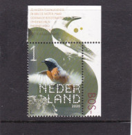 Netherlands Pays Bas 2020 Gekraagde Roodstaart Collared Redstart MNH** - Ongebruikt