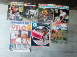 Lot 7 Revues Miroir Du Cyclisme France Vélo L'équipe Championnats Du Monde 78 Ovion Ocana - Deportes