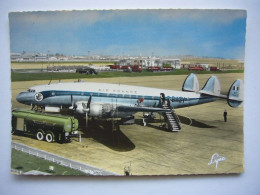 Avion / Airplane / AIR FRANCE / Super Constellation / Seen At Maison Blanche Airport, Alger / Aéroport - 1946-....: Modern Era