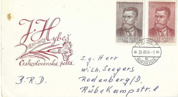 Postzegels > Europa > Tsjechoslowakije > 1945-59 > Brief Met 679-680 (16932) - Cartas & Documentos