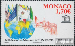 Monaco 2937 (kompl.Ausg.) Postfrisch 2009 60 Jahre UNESCO-Mitglied - Nuovi