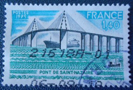 1856 France 1975 Oblitéré Pont De Saint Nazaire - Usados