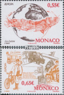 Monaco 2890-2891 (kompl.Ausg.) Postfrisch 2008 Europa: Der Brief - Ongebruikt