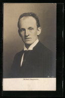 AK Gerhard Hauptmann, Portrait In Jungen Jahren  - Schriftsteller