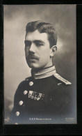 AK Kronprinz Gustaf Adolf Von Schweden In Uniform  - Familias Reales