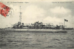 Themes Div-ref VV529- Marine Militaire Francaise -bateaux De Guerre -marine Nationale - Le Contre Torpilleur Epieu - - Guerra