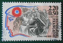 2564 France 1989 Oblitéré Sieyès - Usados