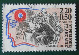 2564 France 1989 Oblitéré Sieyès - Usati