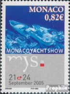 Monaco 2754 (kompl.Ausg.) Postfrisch 2005 Monaco Yacht Show - Unused Stamps