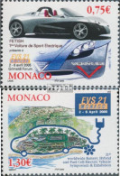 Monaco 2743-2744 (kompl.Ausg.) Postfrisch 2005 Elektroautomobilbau, - Ungebraucht