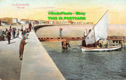 R436043 Alexandrie. Port Est. The Cairo Postcard Trust. Dr. Trenkler. Ala 26 - Welt