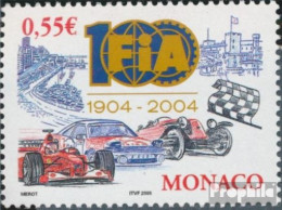 Monaco 2742 (kompl.Ausg.) Postfrisch 2005 100 Jahre FIA - Nuevos