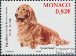 Monaco 2741 (kompl.Ausg.) Postfrisch 2005 Hundeausstellung - Ungebraucht