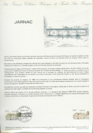 Document Officiel De La Poste  Timbre  2287  JARNAC  16  Charente - Postdokumente