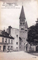 71 - Saone Et Loire - TOURNUS - Entrée De L église Saint Philibert - Autres & Non Classés