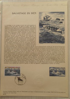 1791 Document Officiel Sauvetage En Mer Paris 27 4 1974 - 1970-1979